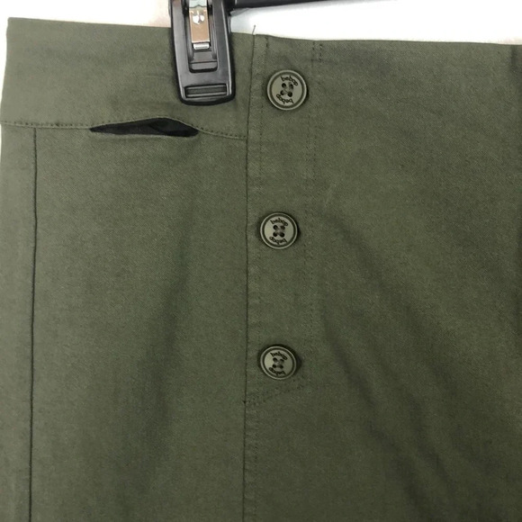 Bebop New Juniors Size 19 Olive Green Pull-on Style Short - Picture 3 of 7